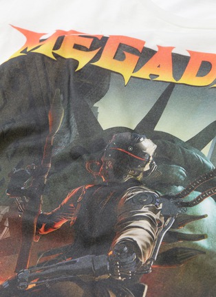  - R13 - Megadeth' graphic print oversized T-shirt
