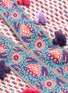  - FIGUE - 'Katia' belted mix print tassel silk kimono