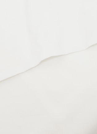 Detail View - Click To Enlarge - FRETTE - Herringbone queen size duvet set – Milk