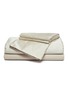 Main View - Click To Enlarge - FRETTE - Glowing Weave king size duvet set – Savage Beige