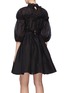 Back View - Click To Enlarge - CECILIE BAHNSEN - 'Carmen' tie back tiered ruffle organdy dress