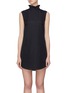 Main View - Click To Enlarge - CECILIE BAHNSEN - 'Netti' tie back ruffle high neck dress