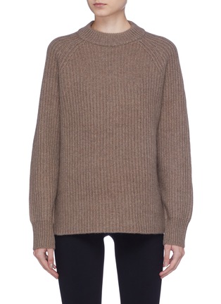 Main View - Click To Enlarge - THE ROW - 'Connor' cashmere rib knit sweater