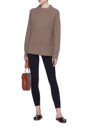 Figure View - Click To Enlarge - THE ROW - 'Connor' cashmere rib knit sweater
