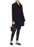 Figure View - Click To Enlarge - THE ROW - 'Ralty' button convertible collar coat
