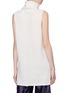 Back View - Click To Enlarge - THE ROW - 'Leond' cashmere-silk sleeveless turtleneck sweater