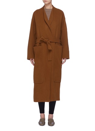 Main View - Click To Enlarge - THE ROW - 'Nooman' oversized patch pocket cashmere coat