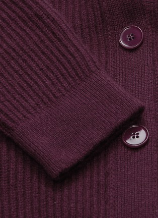  - THE ROW - 'Loulou' rib knit cashmere cardigan