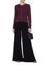 Figure View - Click To Enlarge - THE ROW - 'Loulou' rib knit cashmere cardigan