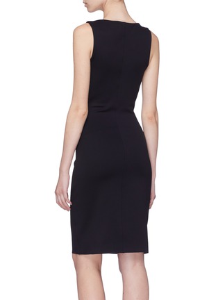 Back View - Click To Enlarge - THE ROW - 'Borelle' scuba jersey dress