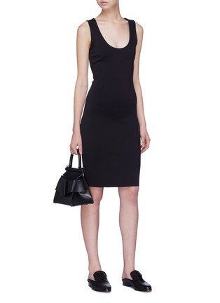 Figure View - Click To Enlarge - THE ROW - 'Borelle' scuba jersey dress