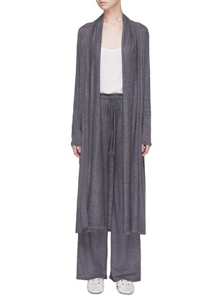 Main View - Click To Enlarge - THE ROW - 'Renate' cashmere knit open cardigan