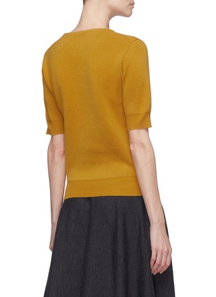 Back View - Click To Enlarge - THE ROW - 'Lorin' Merino wool-cashmere sweater