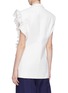 Back View - Click To Enlarge - MAGGIE MARILYN - 'Girl with a Dream' ruffle blazer gilet