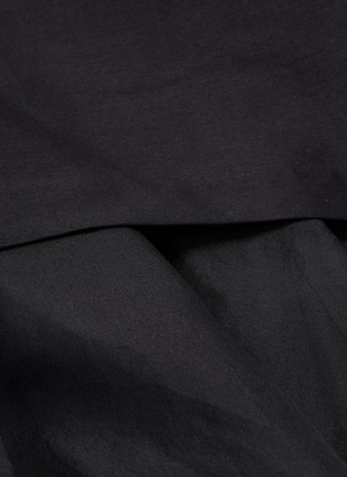 Detail View - Click To Enlarge - MAGGIE MARILYN - 'Find Strength in Your Identity' ruffle hem dress