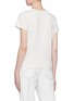 Back View - Click To Enlarge - MARC JACOBS - Reverse logo print T-shirt