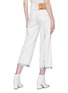 Back View - Click To Enlarge - MARC JACOBS - Bleached denim culottes
