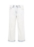 Main View - Click To Enlarge - MARC JACOBS - Bleached denim culottes