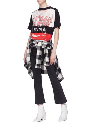 Figure View - Click To Enlarge - MARC JACOBS - Patchwork graphic print T-shirt