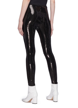 Back View - Click To Enlarge - MARC JACOBS - Sequin leggings