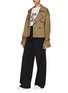 Figure View - Click To Enlarge - PORTSPURE - Double breasted trench jacket