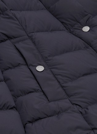  - MONCLER - 'Harelde' detachable hood down puffer jacket