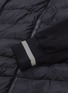  - MONCLER - 'Maglia' jersey panel down puffer zip hoodie
