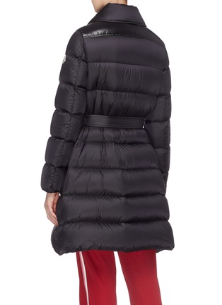 Back View - Click To Enlarge - MONCLER - 'Gelinotte' belted down puffer coat