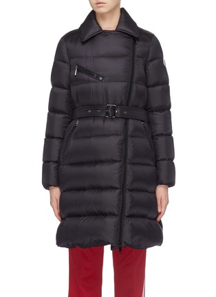 Main View - Click To Enlarge - MONCLER - 'Gelinotte' belted down puffer coat
