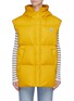 Main View - Click To Enlarge - MONCLER - 'Cheveche' hooded down puffer vest