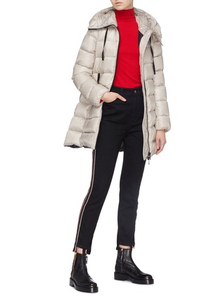 Figure View - Click To Enlarge - MONCLER - 'Suyen' hooded down puffer coat