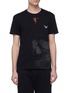Main View - Click To Enlarge - ALEXANDER MCQUEEN - Mix motif embroidered skull print T-shirt