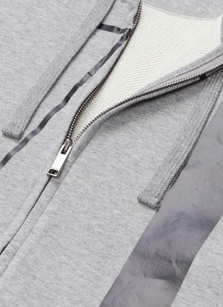  - VALENTINO GARAVANI - Oversized logo print zip hoodie