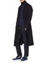 Figure View - Click To Enlarge - VALENTINO GARAVANI - Virgin wool-cashmere melton coat