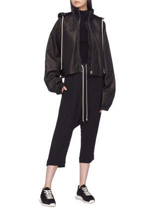 RICK OWENS | Drop crotch crepe pants 
