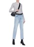 Figure View - Click To Enlarge - ALEXANDER WANG - Contrast waist jeans