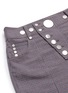 Detail View - Click To Enlarge - ALEXANDER WANG - Zip cuff houndstooth pants