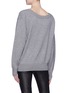 Back View - Click To Enlarge - ALEXANDER WANG - Zip outseam sweater