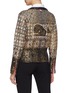 Back View - Click To Enlarge - THOM BROWNE  - Whale snowflake intarsia cardigan