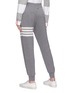 Back View - Click To Enlarge - THOM BROWNE  - Stripe cashmere-cotton knit sweatpants