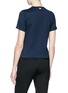 Figure View - Click To Enlarge - THOM BROWNE  - Colourblock T-shirt