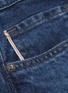  - J BRAND - 'Eli' raw cuff recycled selvedge jeans