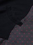 - 73088 - Rose print panel patchwork hoodie