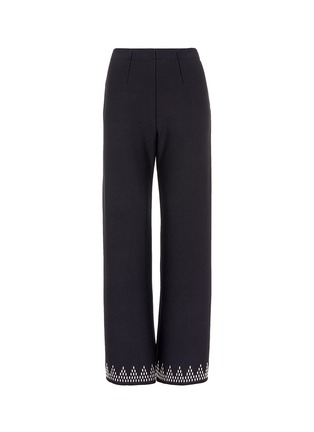 Main View - Click To Enlarge - ALAÏA - Stud cuff suiting pants