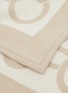 Detail View - Click To Enlarge - FRETTE - Chains throw – Beige/Milk