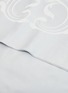 Detail View - Click To Enlarge - FRETTE - Medallion Heart queen size duvet set – Light Blue