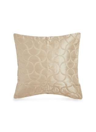 Main View - Click To Enlarge - FRETTE - Tile small cushion cover – Savage Beige