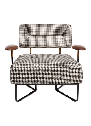 Main View - Click To Enlarge - STELLAR WORKS - QT chair – Houndstooth