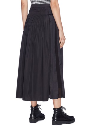 Back View - Click To Enlarge - 3.1 PHILLIP LIM - Side split pleated skirt