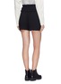 Back View - Click To Enlarge - 3.1 PHILLIP LIM - Ruffle plissé pleated crepe shorts
